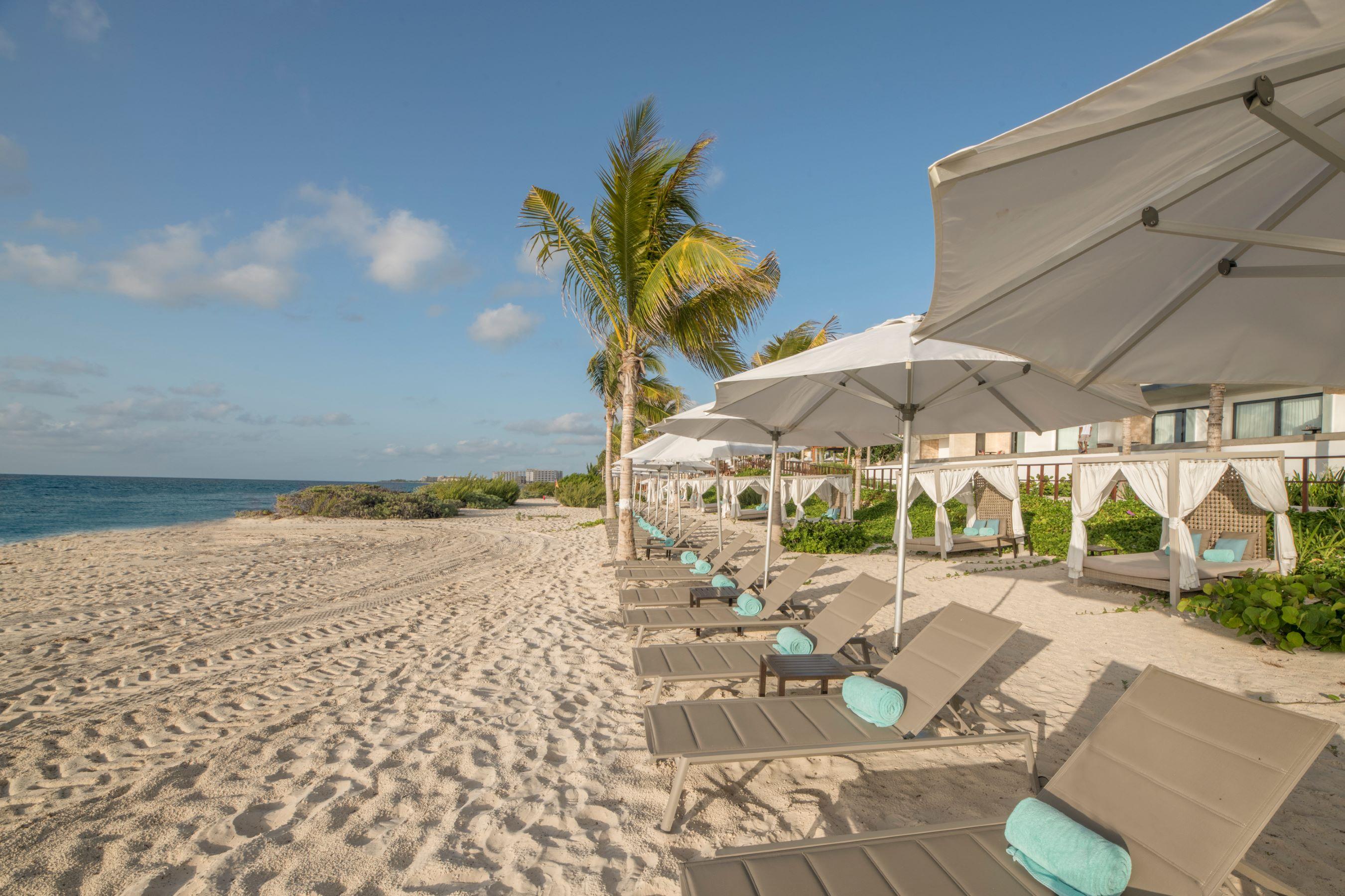 Haven Riviera Cancun (Adults Only) Alfredo V. Bonfil Екстер'єр фото Beach at The Shore Club